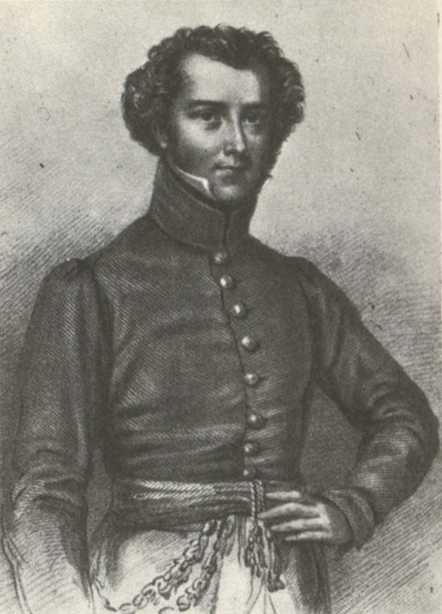 unknow artist Kapten Alexander Gordon Laing genomkorsade Sahara 1825-26 fran Tripolis till Timbuktu,dar han hoppades att kunna knyta handels-forbindelser